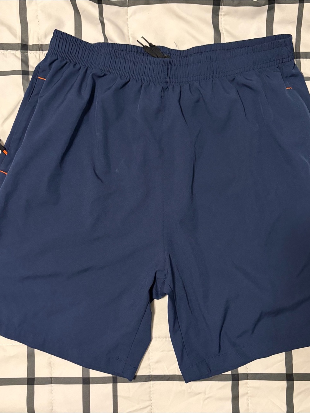 Men's Athletic Shorts in Navy Blue - Performance Comfort